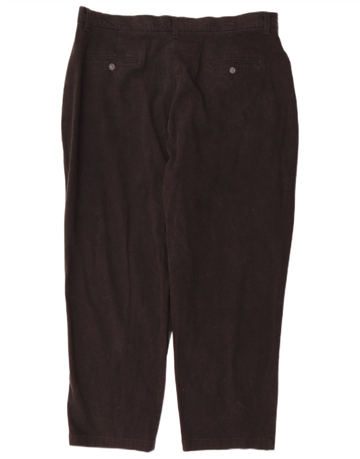 Damskie spodnie typu casual Lee US 18 2XL W38 L28, czarne, bawełniane