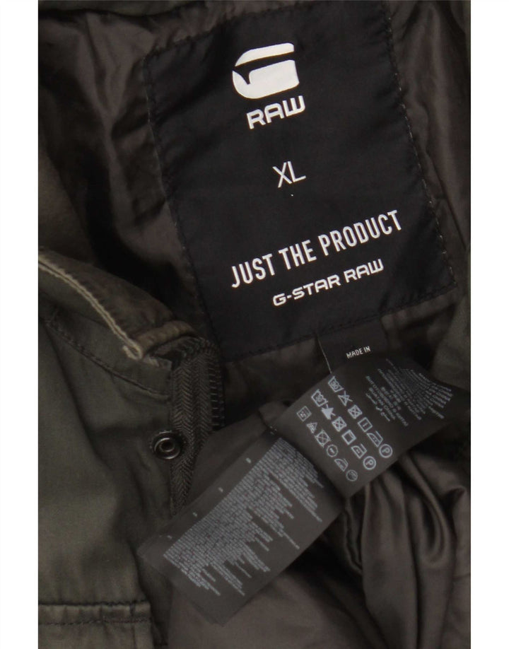 Męska kurtka użytkowa G-Star Graphic UK 42 XL, bawełniana khaki