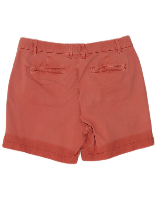 Damskie spodenki Chino Fat Face UK 10 Small W30 Czerwone bawełniane
