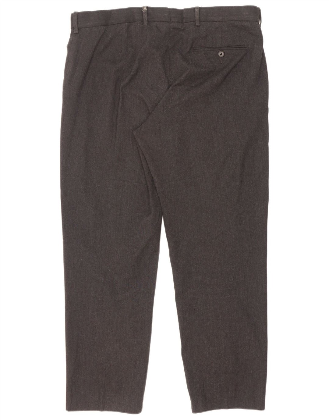 Męskie proste spodnie chino Marks & Spencer W36 L29 Szare nakrapiane