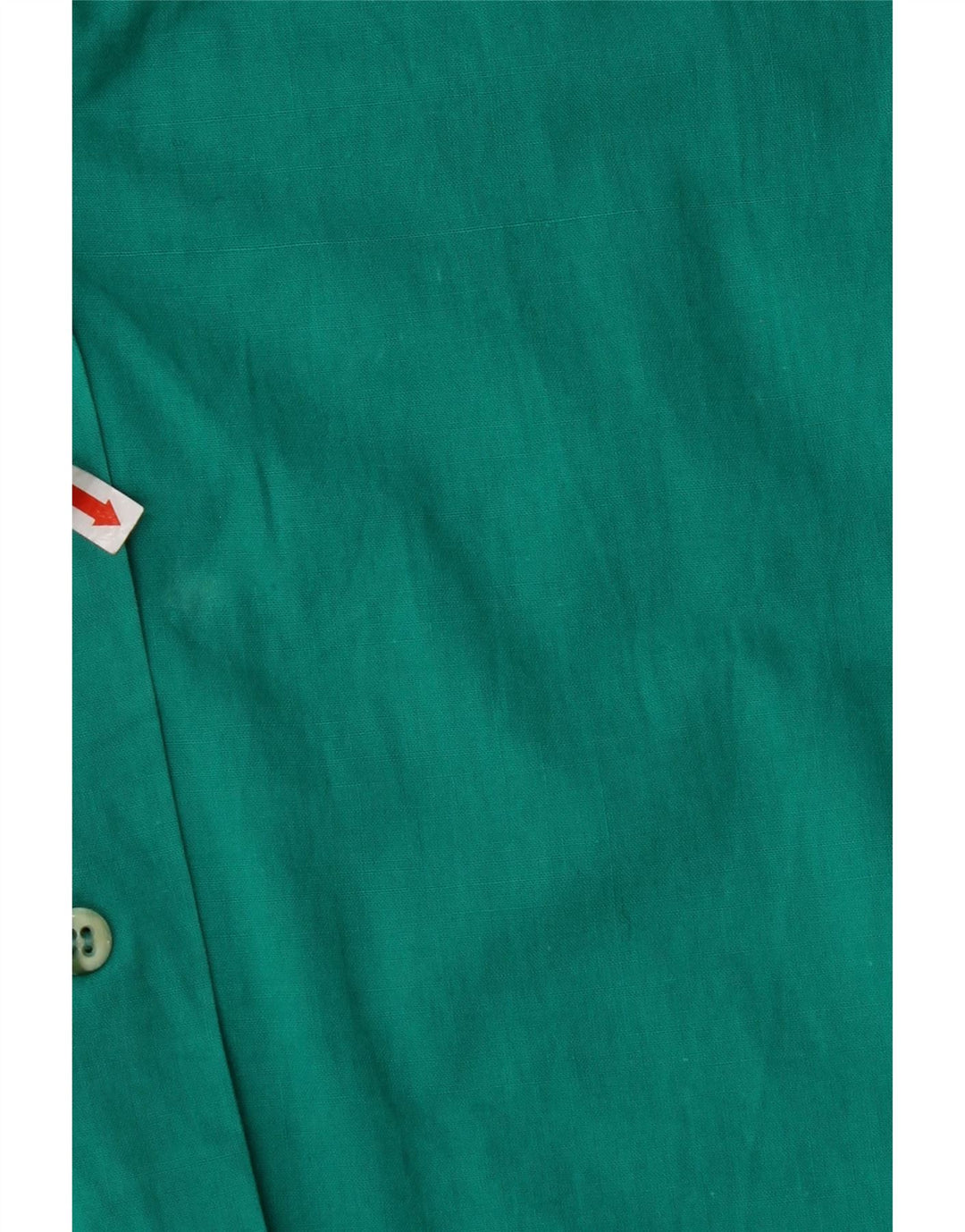 Damska bluzka koszulowa bez rękawów VINTAGE UK 12 średni turkus