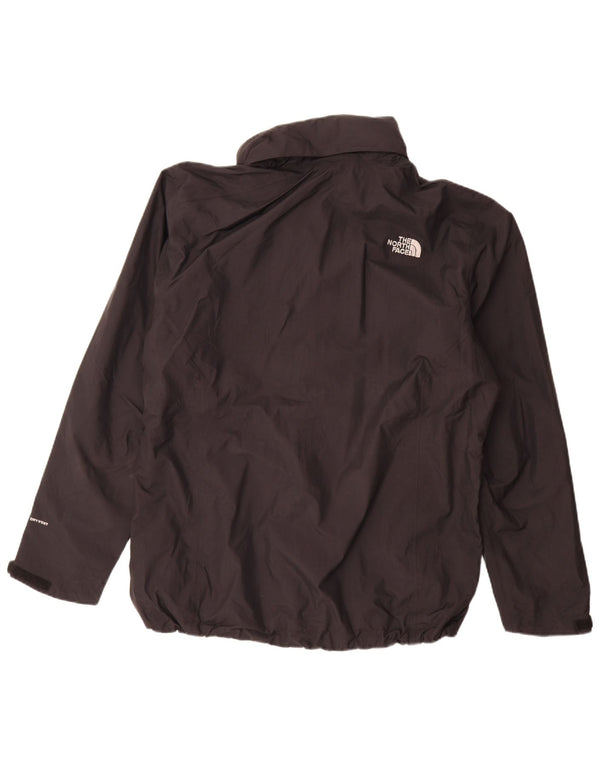 Męska kurtka przeciwdeszczowa z kapturem The North Face Dryvent UK 40, duża, czarna nylonowa