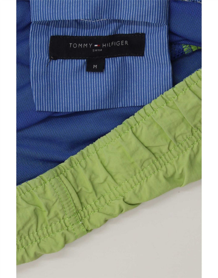 Męskie spodenki kąpielowe Tommy Hilfiger, średni zielony poliester