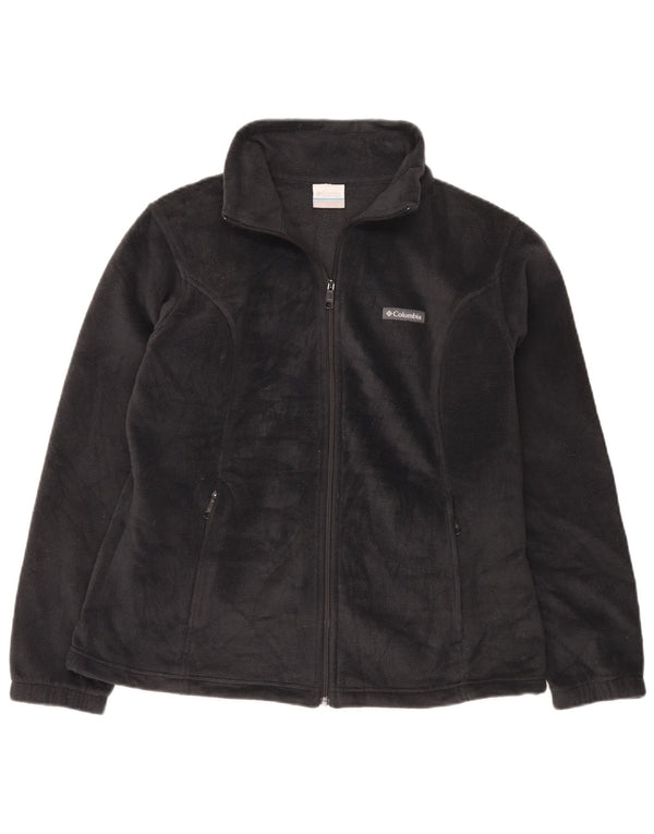 Damska kurtka polarowa COLUMBIA UK 18 XL, czarna, poliester