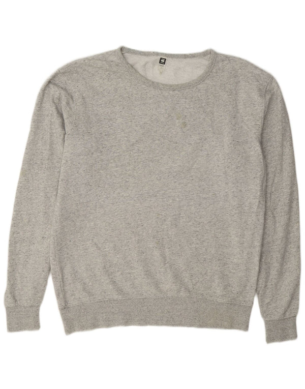 Męska bluza G-Star 2XL Szara, nakrapiana bawełna