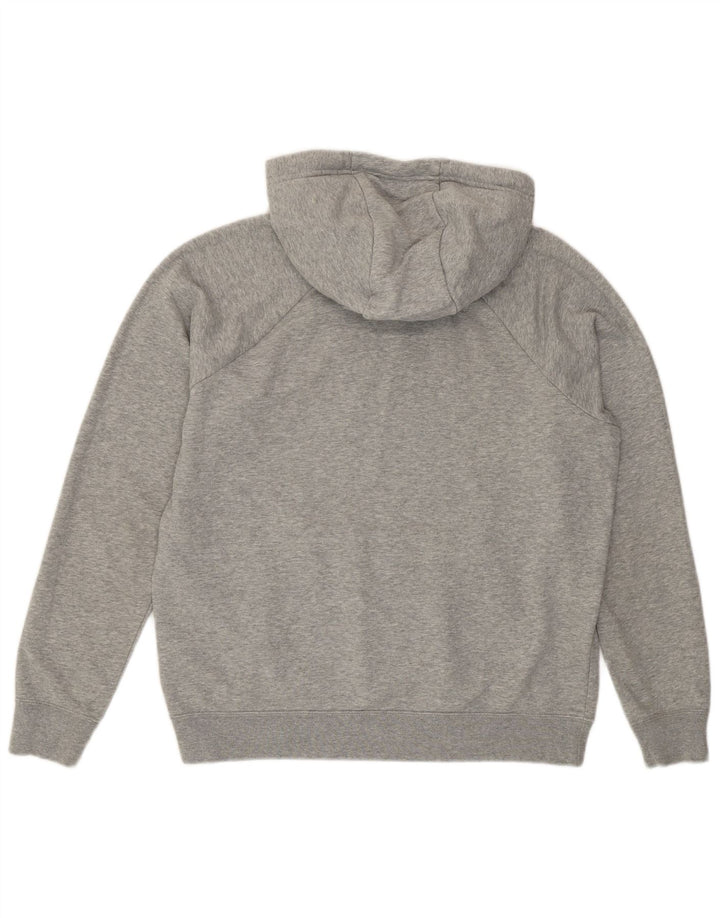 Damski sweter z kapturem NIKE UK 14, średnioszary, bawełniany