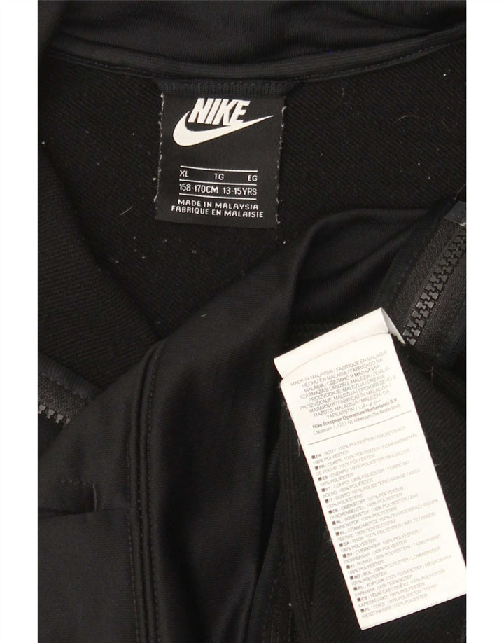 Chłopięca bluza dresowa Nike 13-14 lat XL, czarna, poliestrowa