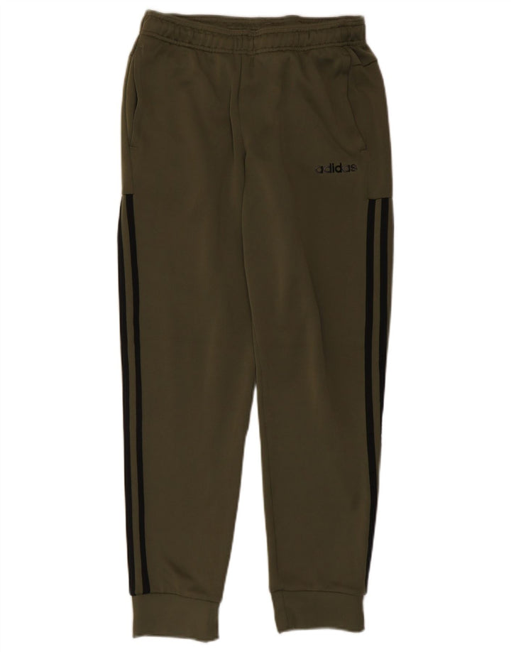 Adidas Męskie spodnie dresowe Joggery Małe Khaki Poliester