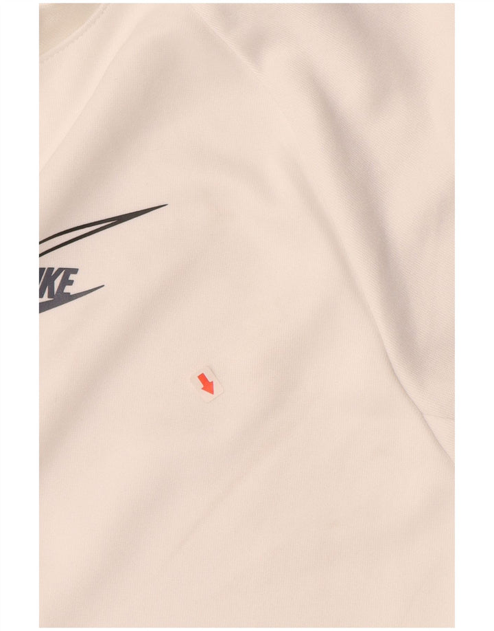 Męska bluza z kapturem NIKE Air Max Graphic, średni biały poliester
