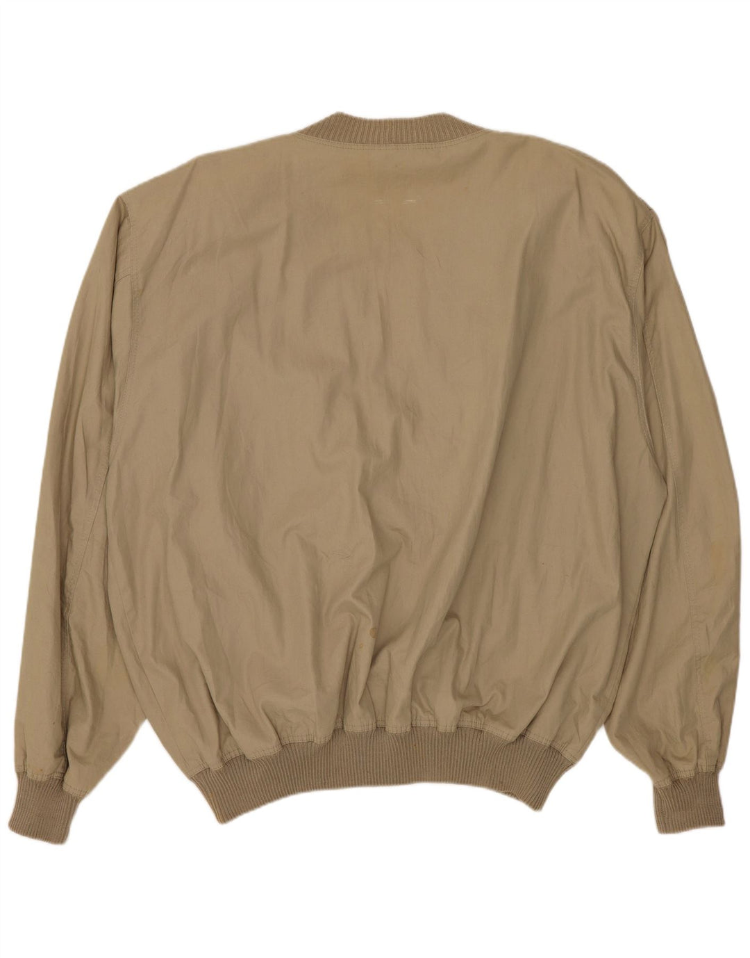 Vintage męska kurtka bomber UK 42 XL beżowa