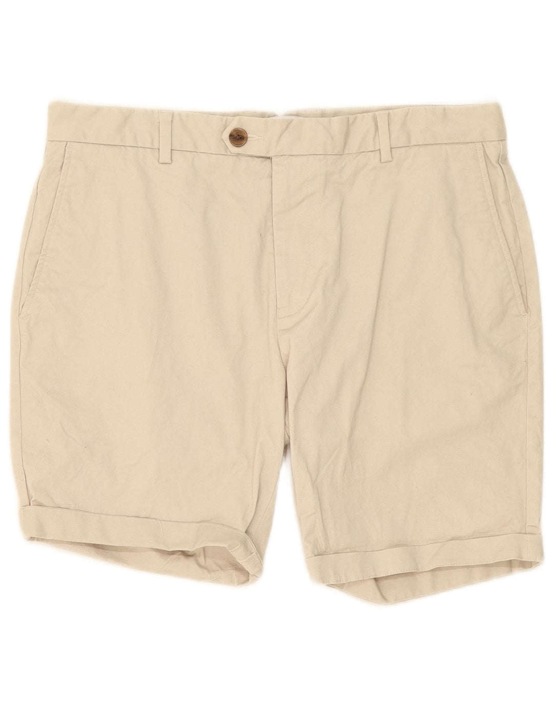 Męskie spodenki Chino Reiss W36, duże, beżowe, bawełniane