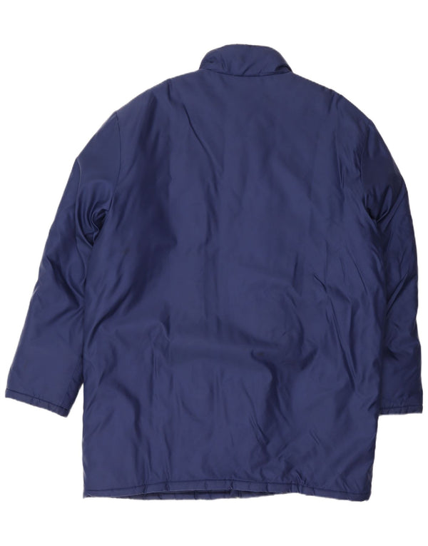 Męski płaszcz wiatrówkowy Adidas UK 50/52 2XL granatowy nylon