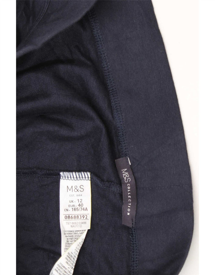 Spodnie dresowe damskie Marks & Spencer Capri UK 12, średni granat