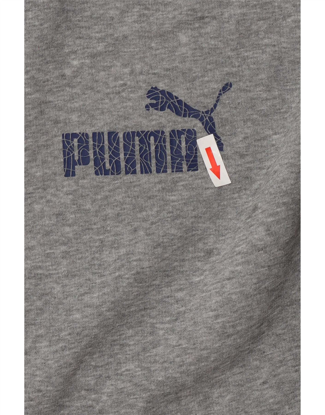 Męska kurtka dresowa Puma XL, szara, nakrapiana bawełna