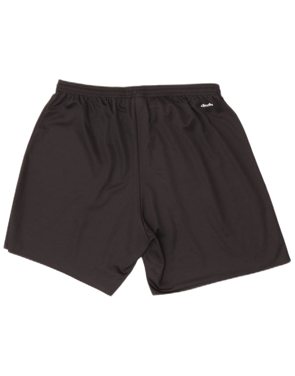 Męskie spodenki sportowe Adidas Climalite XL, czarne, poliestrowe