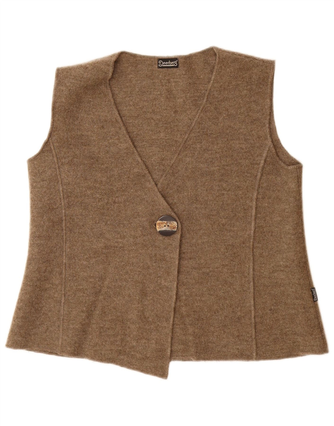 Kamizelka damska DEERBERG UK 14 duża beżowa