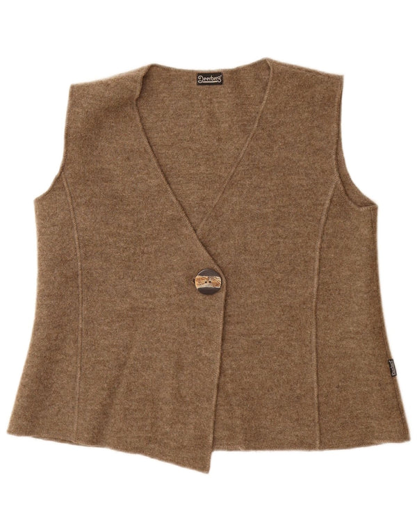 Kamizelka damska DEERBERG UK 14 duża beżowa