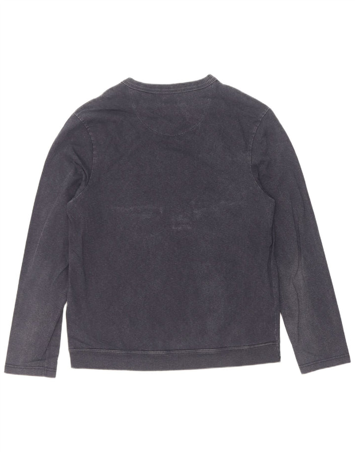 Męski top Levi's z długim rękawem, duży, granatowy, bawełniany