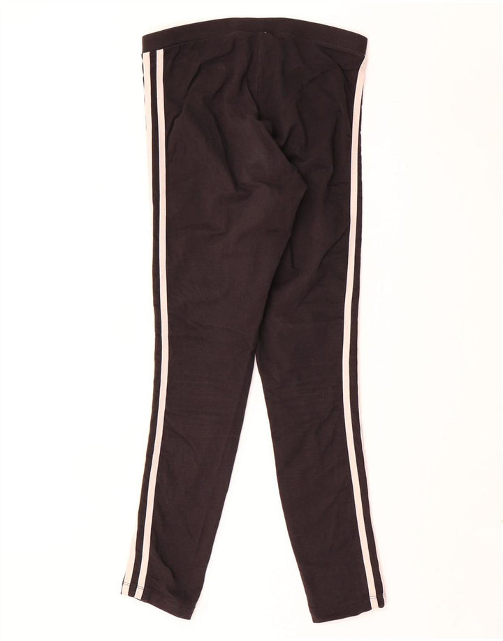 Legginsy Damskie Adidas UK 8 Małe Czarne Bawełniane