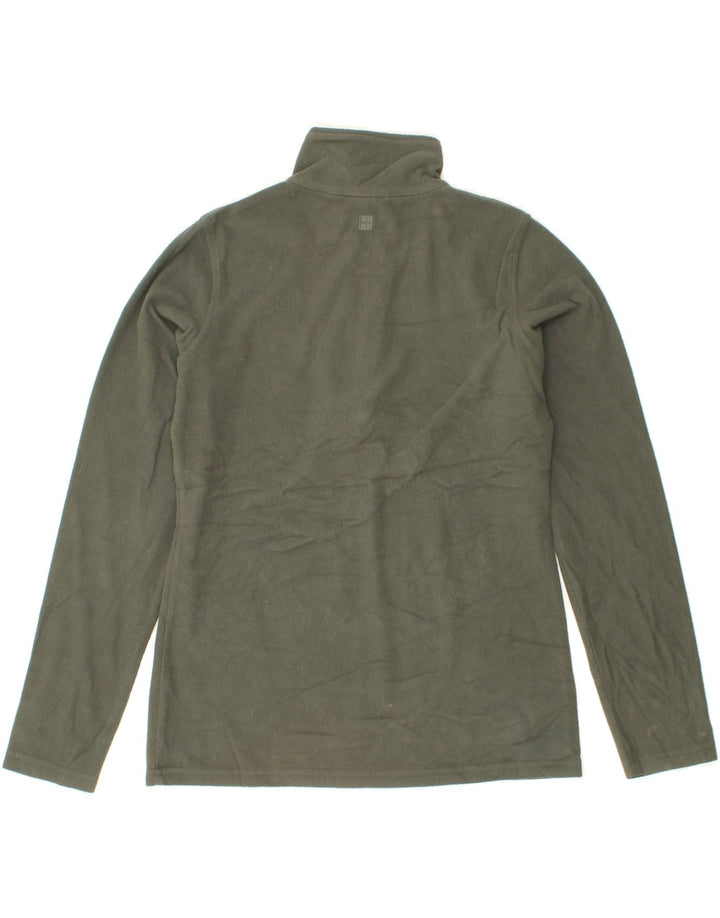 MOUNTAIN WAREHOUSE Womens Full Zip Fleece Jumper UK 12 Medium Green Vintage Mountain Warehouse and Second-Hand Mountain Warehouse from Messina Hembry 
