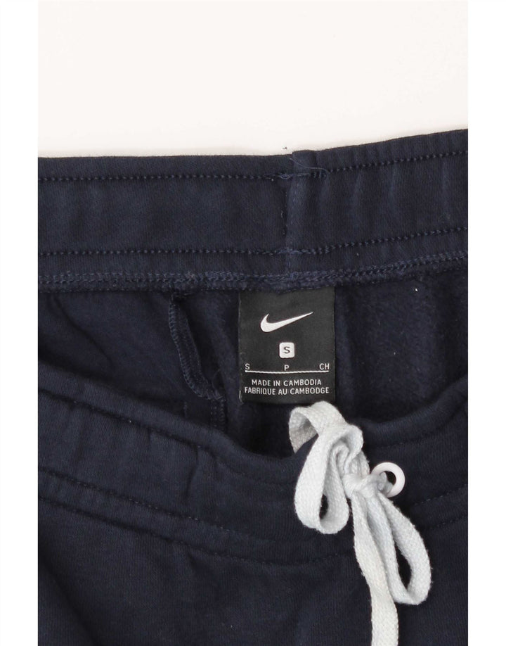 Męskie spodnie dresowe Nike, małe, granatowe, bawełniane
