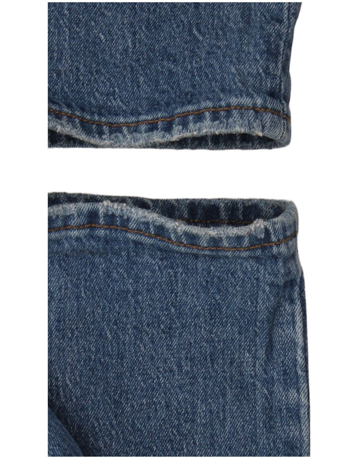 Męskie dżinsy Levi's 501 Straight W32 L30 Niebieskie bawełniane