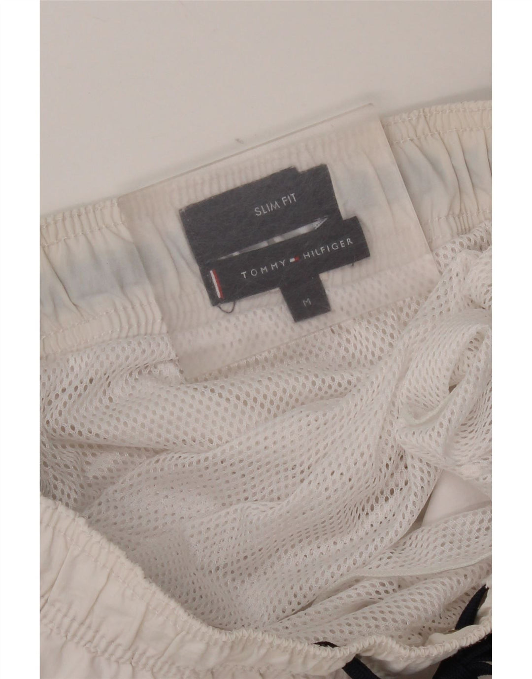 Damskie spodenki kąpielowe Tommy Hilfiger Graphic UK 12 Medium White