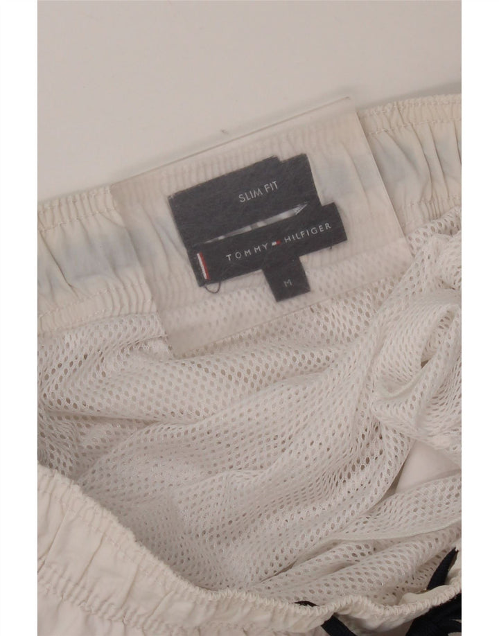 Damskie spodenki kąpielowe Tommy Hilfiger Graphic UK 12 Medium White
