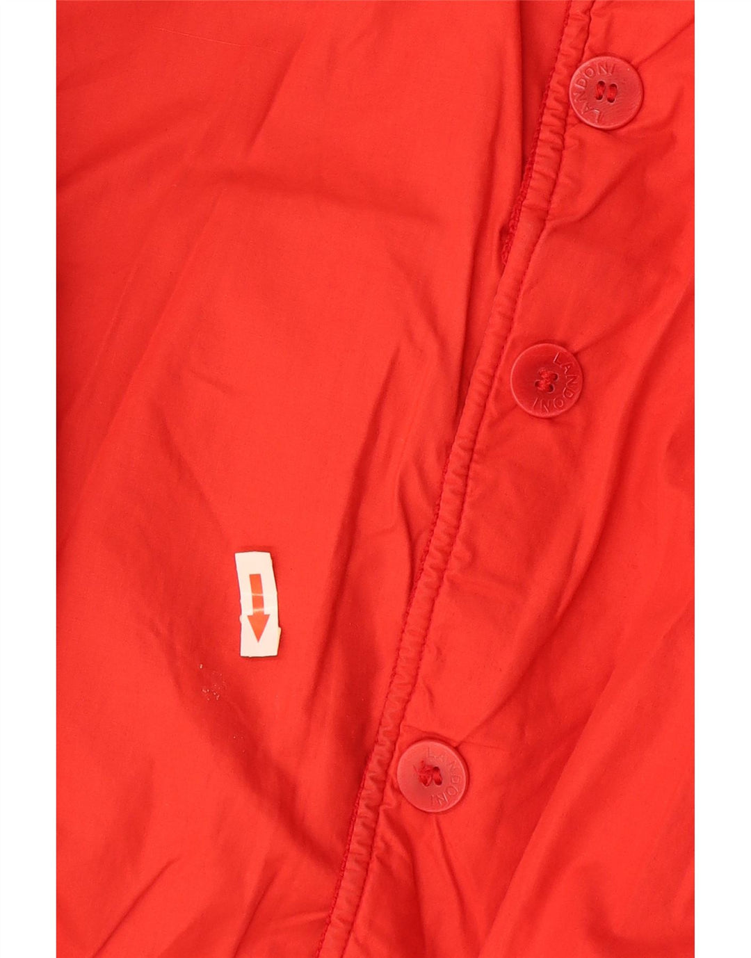 Dwustronna kurtka męska Vintage UK 40, duża, czerwona wełna