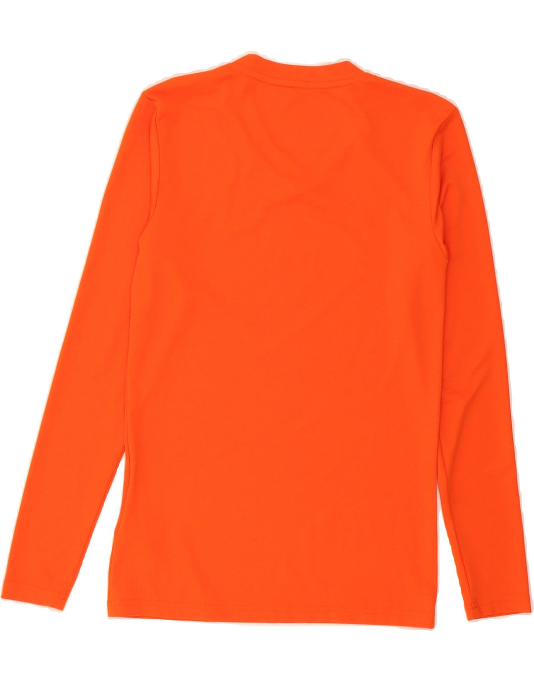 ADIDAS Womens Aeroready Top Long Sleeve UK 10 Small Orange Polyester Vintage Adidas and Second-Hand Adidas from Messina Hembry 