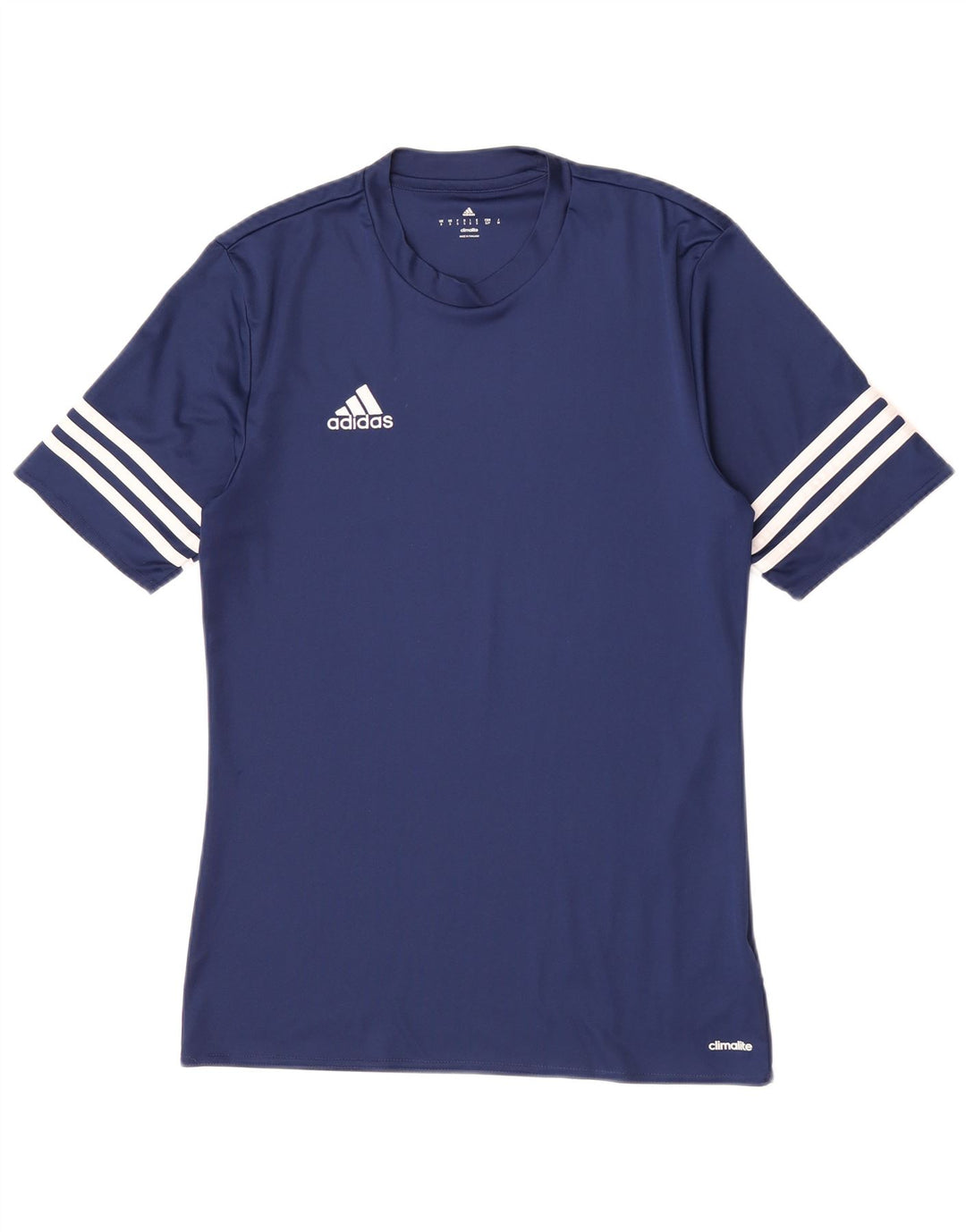 Adidas Męska koszulka Climalite Top, mała, granatowa, z poliestru