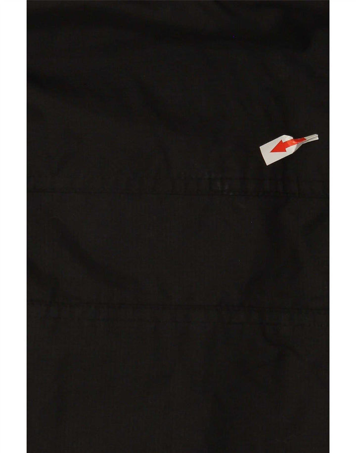 Damska kurtka przeciwdeszczowa Superdry UK 12, średni czarny nylon