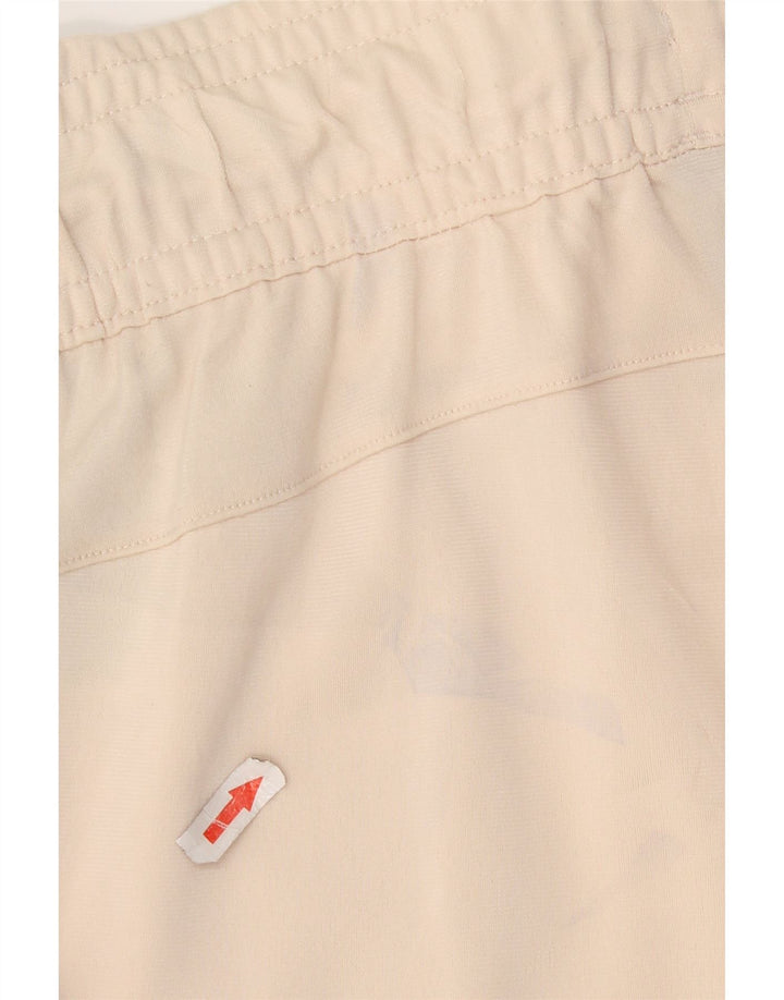 Damskie spodnie dresowe Adidas Capri UK 8/10 Mały beżowy poliester