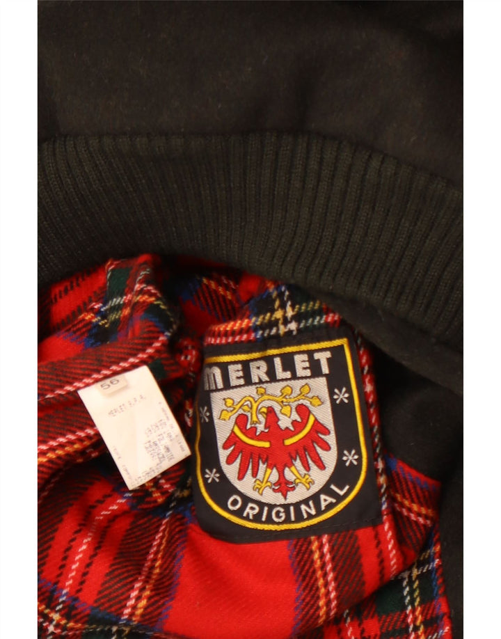 Męska kurtka bomberka MERLET IT 56 3XL Wełna khaki