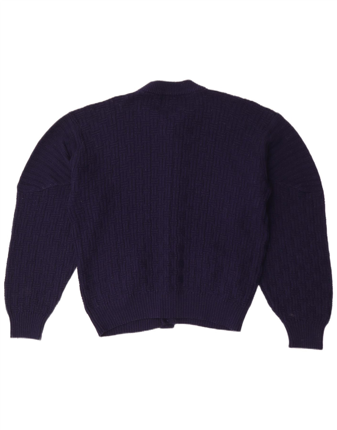 Męski sweter rozpinany Niki Line, duży, granatowy