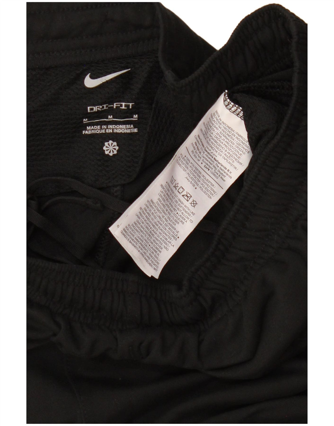 Męskie spodnie dresowe Nike Dri Fit Joggery, średni czarny poliester