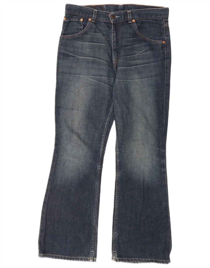 Męskie jeansy Levi's 525 Bootcut W32 L30 Niebieska bawełna