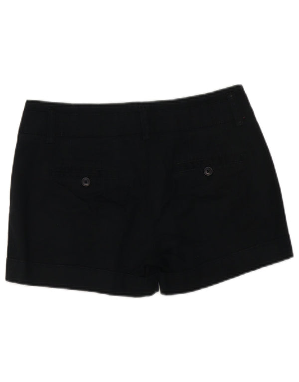Damskie spodenki chino Zara małe W26 czarne bawełniane