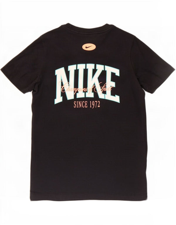 Damska koszulka z grafiką Nike Top UK 14, duża czarna