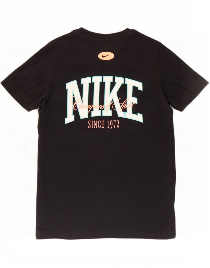 Damska koszulka z grafiką Nike Top UK 14, duża czarna