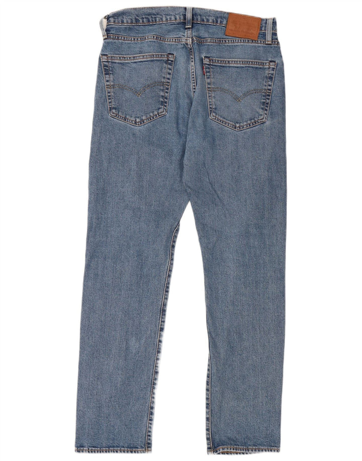 Męskie jeansy Levi's 502 Straight W32 L32 Niebieskie bawełniane