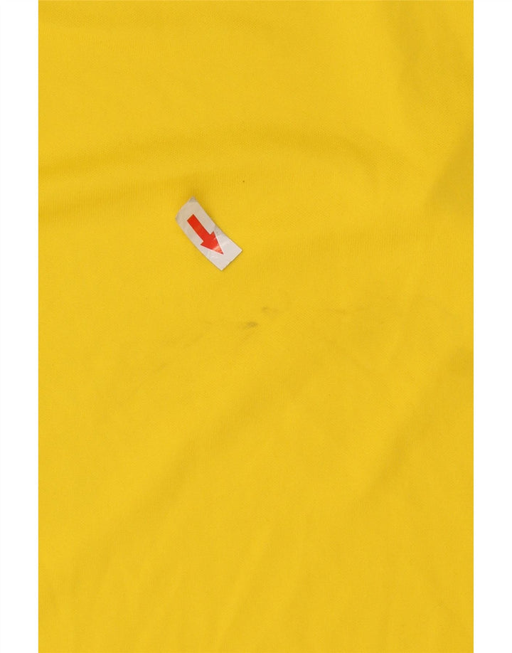 Męski T-shirt Nike Brasil, duży, żółty, poliester