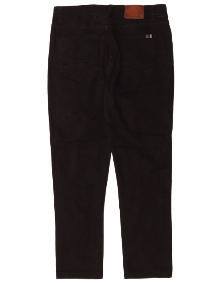 Damskie krótkie jeansy Paul Smith W28 L24 Czarne bawełniane