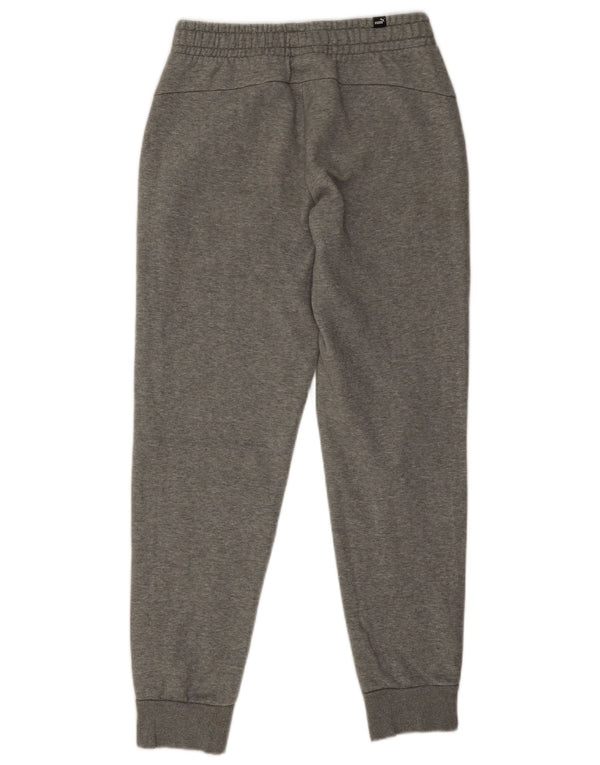 Męskie spodnie dresowe Puma Joggers Small Szare plamki bawełniane