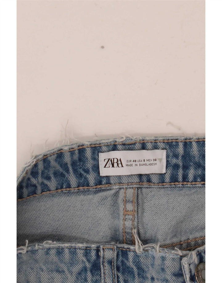 Damskie proste dżinsy Zara EU 40 Medium W30 L30 Niebieskie