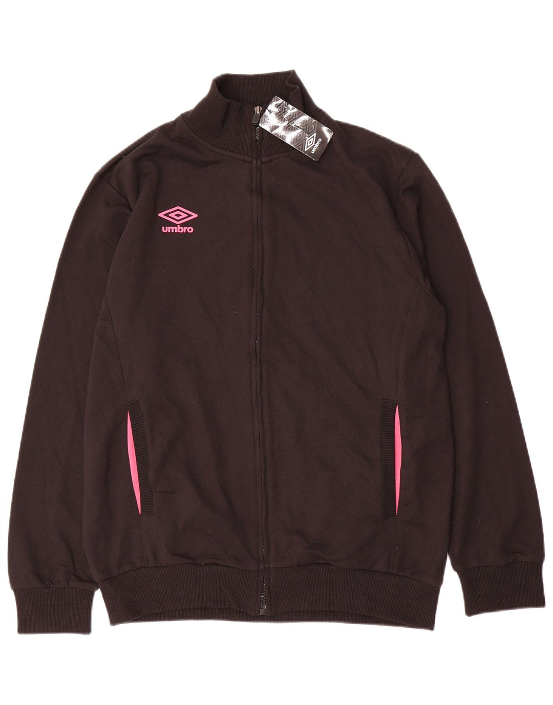 Męska kurtka dresowa Umbro IT 52, duża, czarna, bawełniana