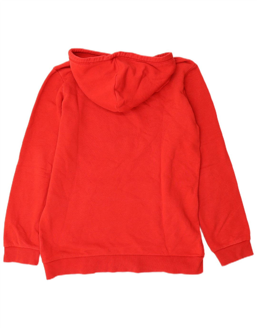 Męska bluza z kapturem Adidas Graphic, średnia czerwona, bawełniana