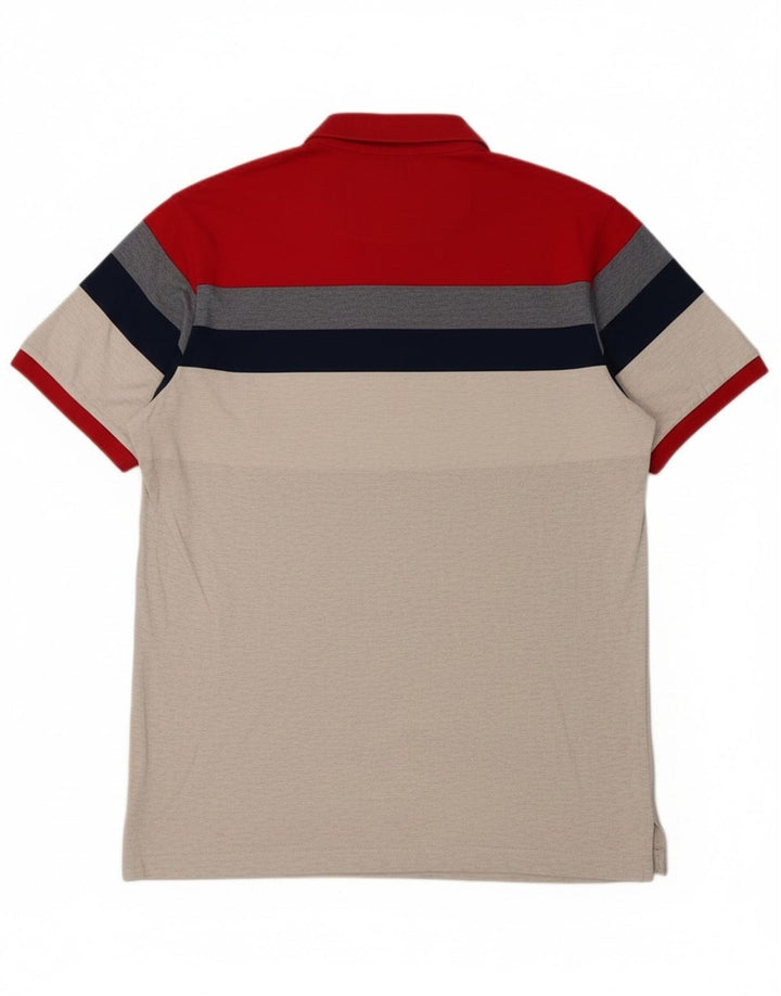 Męska koszulka polo Superdry XL, wielobarwna, bawełniana z blokami kolorów
