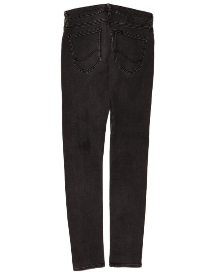 Damskie jeansy Lee Malone Skinny W29 L32, czarne, bawełniane