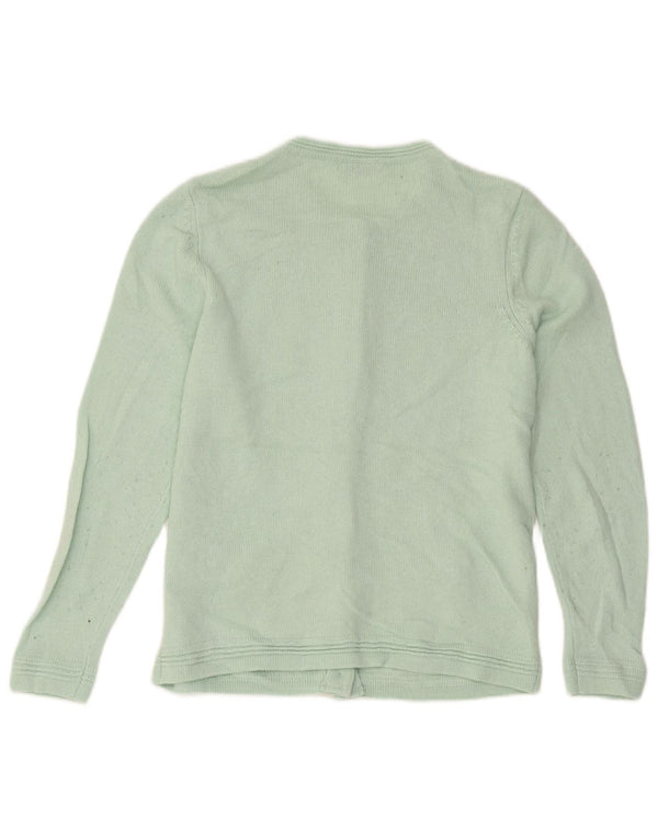 Sweter damski Marks & Spencer UK 12, średni zielony akryl